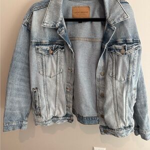Lucky Brand Relaxed Denim Trucker Jacket